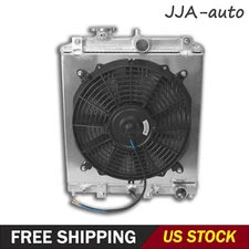 For Honda 1992-2000 Civic (AT) Full Aluminum Radiator & Shroud and Fan Kit Fit