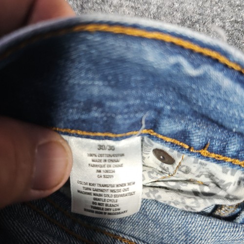 AEROPOSTALE Driggs Slim Boot faded distressed bootcut denim jeans 30x28.5 - Picture 4 of 10