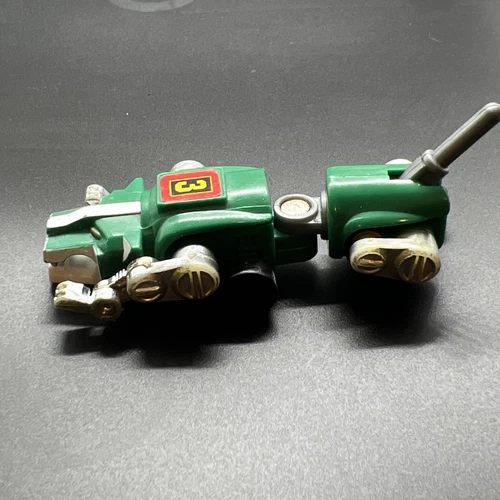 Vintage LJN Voltron Green Lion Force Toy Pullback Figure 1984
