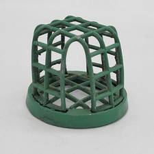 Vintage Dazey 4 Flower Cage Frog Estate Find