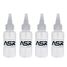 ASR Outdoor 4-Pack Gold Snuffer Bottle with Extendable Nozzle for Gold Recovery