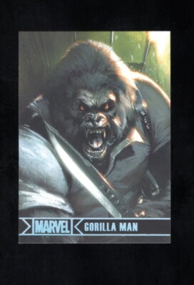 2012 RITTENHOUSE MARVEL'S GREATEST HEROES #33 GORILLA MAN HOLOFOIL
