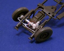 Resicast 1/35 "Workable" Front Axle & Steering Willys MB Jeep (Tamiya) 352238