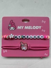 My Melody Letter Bead Bracelet Set