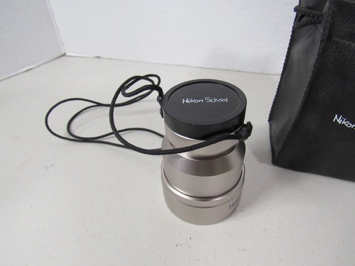 Nikon School Magnifying Loupe 4x w Black Holder *Used* Made in Japan - Picture 12 of 13