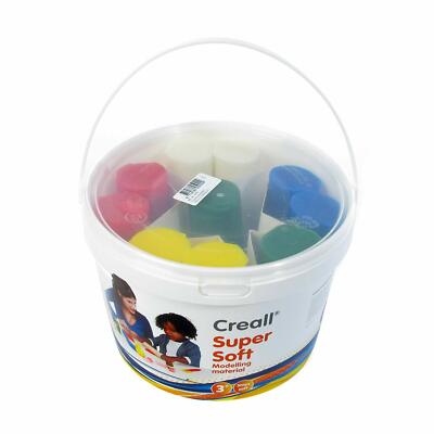 Creall SUPERSOFT Knete Softknete Spielknete Knetmasse Modelliermasse 1750g weich