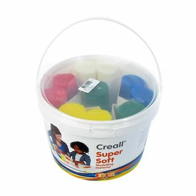 Creall SUPERSOFT Knete Softknete Spielknete Knetmasse Modelliermasse 1750g weich
