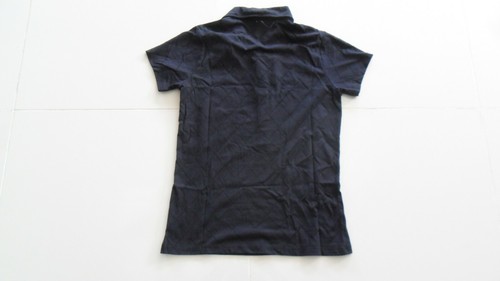 ROHNISCH LADIES GOLF TEE TOP SIZE M BLACK GOLFING SHORT SLEEVE COTTON POLYESTER - Picture 2 of 2