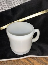Hazel-Atlas Platonite Milk-White Mug milk glass