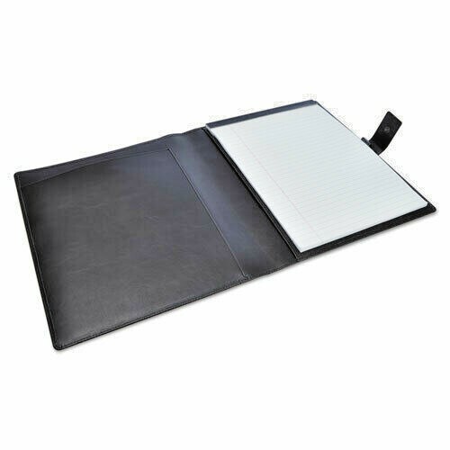 Notepad Holder 10½ × 12 Holds 8½ × 11 Pad (Included) Black LeatherLike