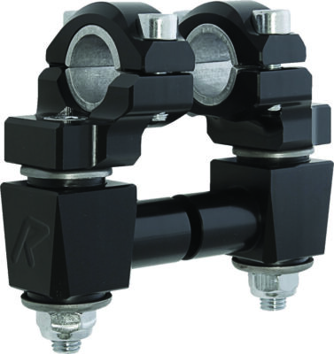 Rox Speed FX 1R-AV2SEK Elite Series Anti-Vibration 2in. Pivot Risers, Black