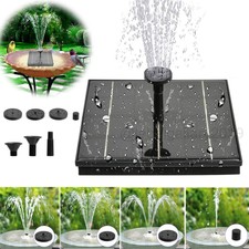 Terracotta 5 Tier Cascading Bowls Solar Water Fountain Outdoor Garden Bird Bath For Sale Online Ebay