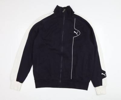 Trainingsjacke Herren UK Größe L Puma schwarz