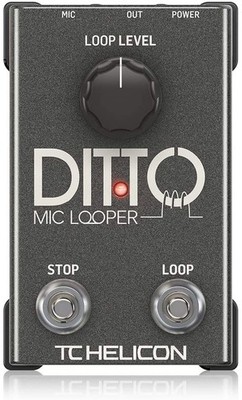 TC HELIXON Vocal/Microphone Looper DITTO MIC LOOPER