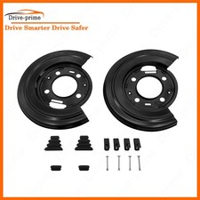 Rear Brake Dust Shield Backing Plates 2x For ...