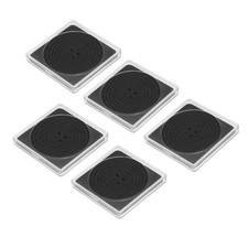 5Pcs Square Coin Holder Case, Coin Collection Case Storage Clear, 19-39mm 