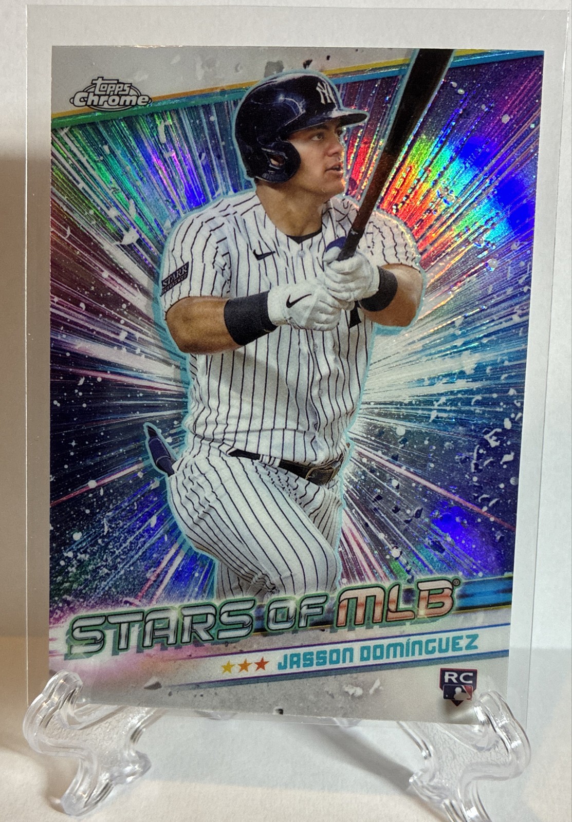 2024 Topps Series 2 - Stars of Mlb Chrome Jasson Dominguez #CSMLB-35 (RC)