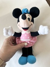 Vintage Minnie Mouse Plush Playskool Disney Babies 9" Stuffed Original Tags 1989