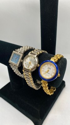 Anne Klein Assorted Mixed Models Stainless Steel Women's Wristwatch Set of 3