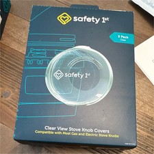 Safety 1st Clear View Stove Knob Covers 5 Pack - Child Safety Protector