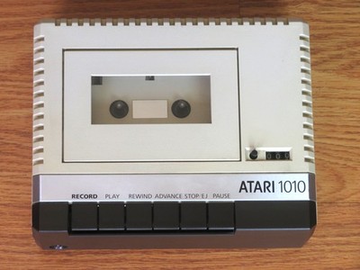 Vintage Atari 1010 Program Recorder - Excellent - 1982 - Untested READ Rare!