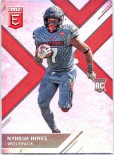 2018 Panini Elite Draft Picks #116 Nyheim Hines