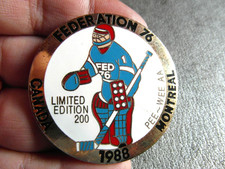 ULTRA RARE NO PINS PIN'S - ICE HOCKEY CANADA 1988 VINTAGE - 200 ex * EGF