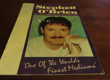 Stephen O'Brien Britain's Renowned Medium signed/inscribed booklet