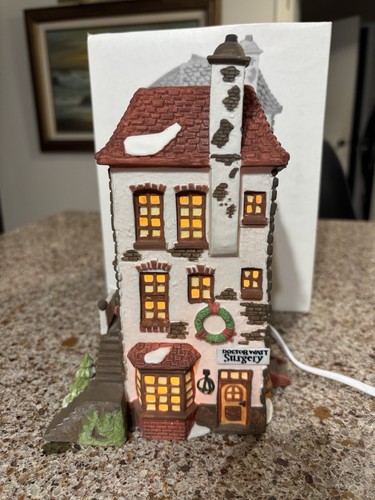 Department 56 Dickens Village C H Watt Physician Residence #5568-9 - Picture 2 of 7