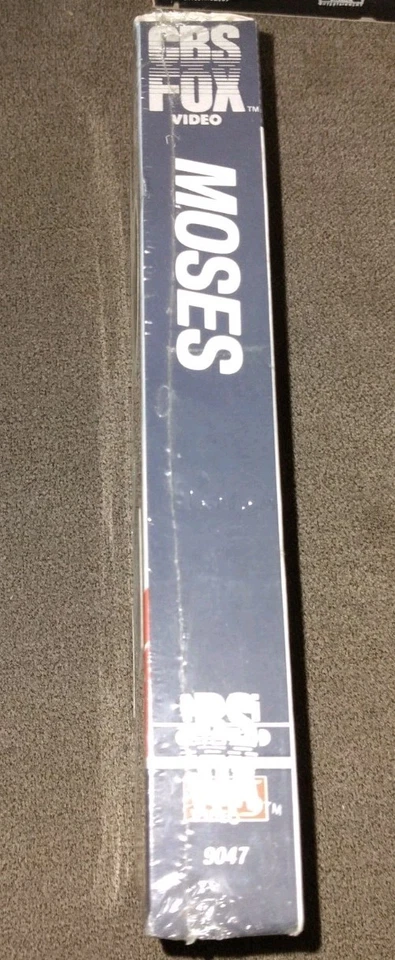 Moses (VHS 1975 / 1984 ) Burt Lancaster BRAND NEW SEALED CBS FOX WATERMARKS Foto 2 de 4
