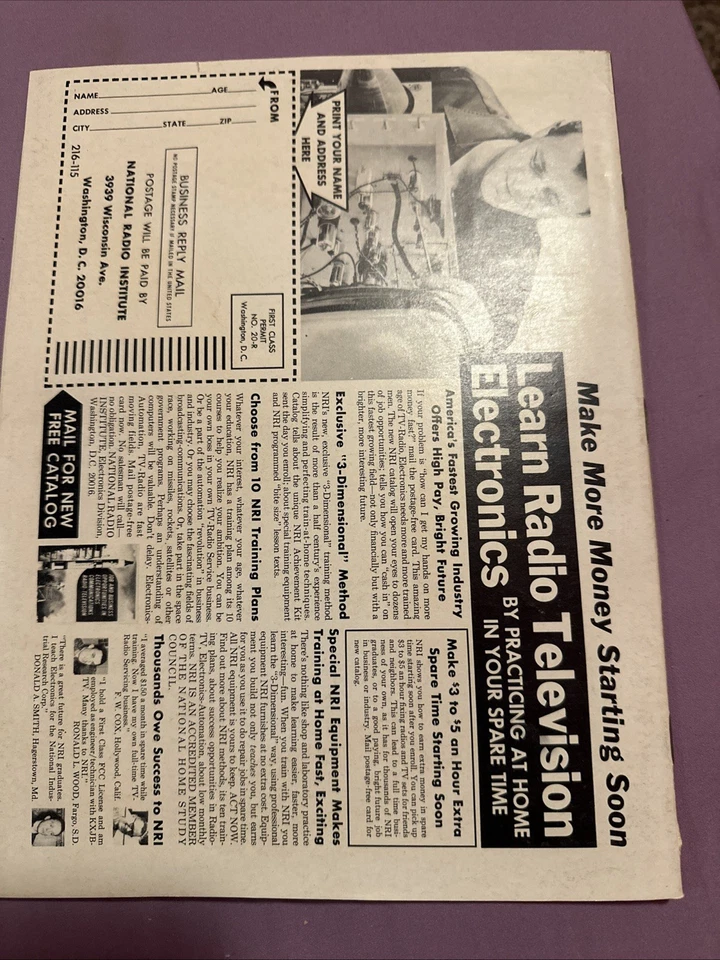 Wildcat Vintage Magazine January 1966 Excellent Condition - Image 2 of 4