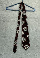 Wembley Multicolor Mens One Size Floral Business Formal Party USA Made Neck Tie