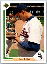 ⚾ 1991 Upper Deck #325c Ozzie Guillen Chicago White Sox
