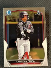 2023 Bowman Chrome 1st PROSPECT ROOKIE Christian Cerda, item 2