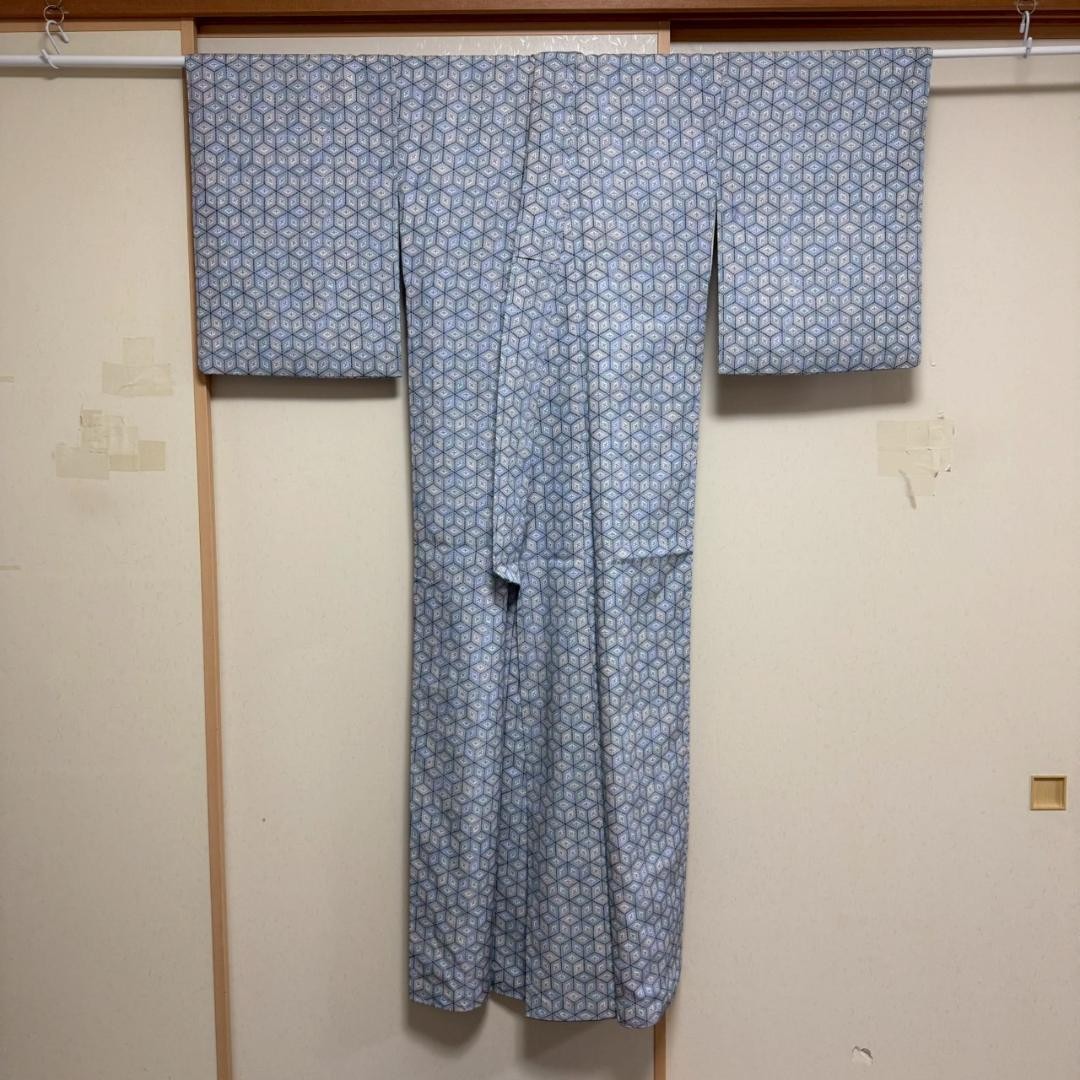 Kimono Washable Polyester Fine Pattern 151.5cm Le… - image 2