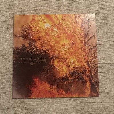 Inter Arma Sulphur English 2LP Milky Clear Aqua Blue Splatter Vinyl LTD Indie