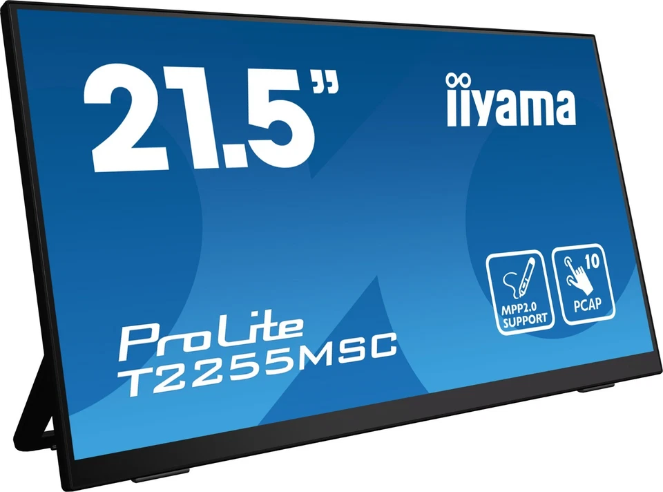 iiyama ProLite T2255MSC-B1 21.5" Full HD 10-Point Touchscreen Monitor - Image 2 of 4
