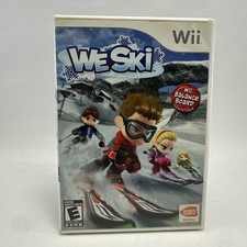 We Ski Nintendo Wii 2008 in Original Case with Manual Rated E Namco Bandai