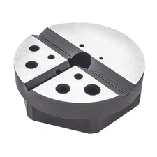 Alloy Steel Bench Block with Hex-Shaped Base - Heavy-Duty Precision Support, 4-7