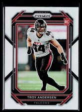2022 Panini Prizm #394 Troy Andersen Silver RC Atlanta Falcons