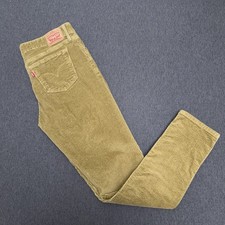 Levi s Corduroy Pants Men 31x30 Brown Straight Leg Preppy