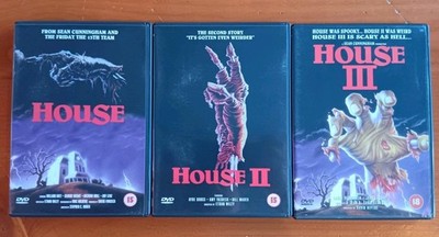 '' HOUSE, HOUSE II + HOUSE III '' (Digital Entertainment, 1999) 3DVDs (GB)