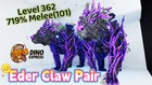Elder Claw Pair Level 362 ARK🦕 Survival Ascended ASA PVE PC/XBOX/PS