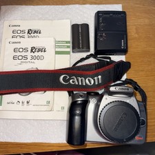 Canon EOS 300D Digital Rebel 6.3mp Digital SLR Camera - Silver Battery Charger