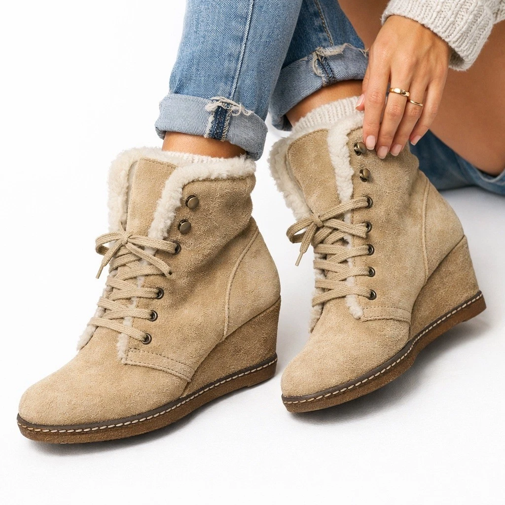 Bottines J.Crew En Cuir Daim - Taille 5.5M (US) - Fabriquées En Italie - Neuves Sans Emballage