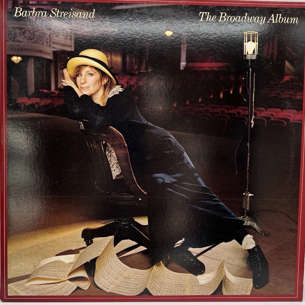 Barbra Streisand The Broadway Album (1985) 12" Vinyl Record LP EX