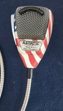 Astatic Stars N' Stripes Noise Canceling Dynamic 4-Pin 636L Microphone CB Radios