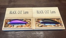 BLACK CAT Lures Envy FAT 72S Hard Bait Fishing Lure Set of 2, Unused