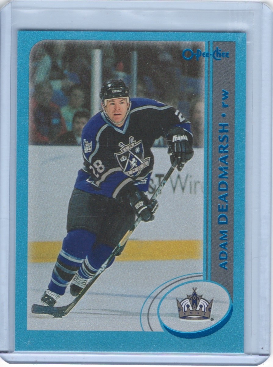 Adam Deadmarsh 2002-03 Topps #148 O-Pee-Chee Blue Line Kings #/500