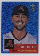 2022 Chrome Platinum Anniversary Blue Mini-Diamond Refractor Tyler Gilbert 2tj